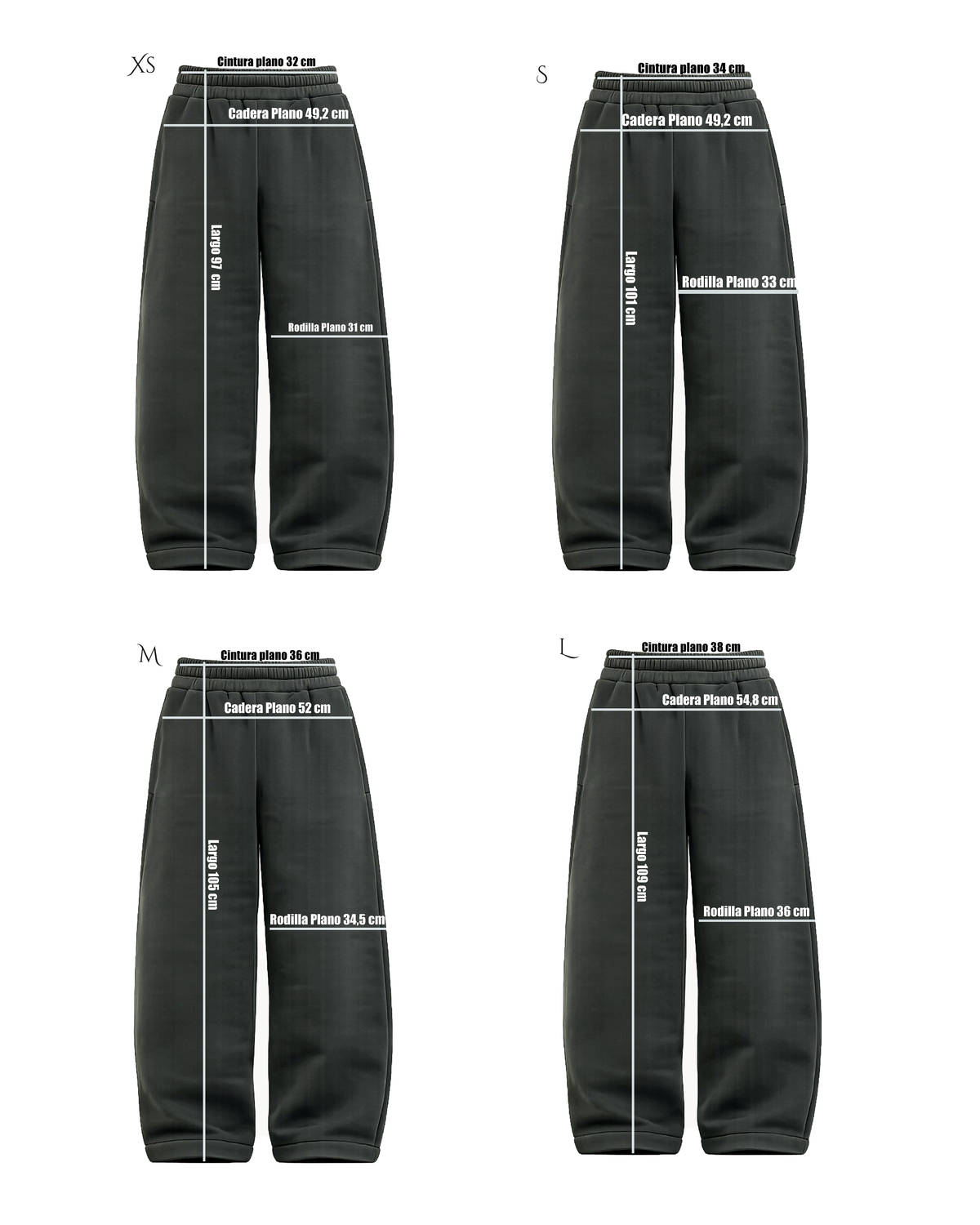 Pantalón FRANELA PESADA Versión 1. 2025